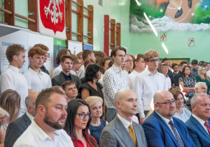 Zakończenie roku 202122 na sali gimnastycznej