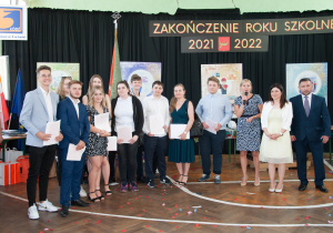 Uczniowie z najlepszymi wynikami w nauce