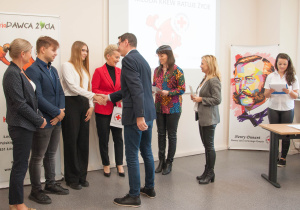 Uroczystość wręczenie nagród w plebiscycie "Młoda krew ratuje życie 2022"