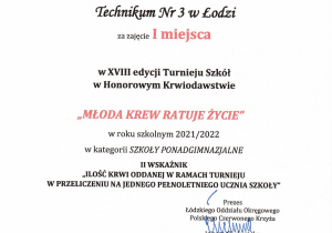 Nagrody zdobyte w 18.edycji plebiscytu