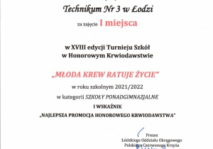 Nagrody zdobyte w 18.edycji plebiscytu