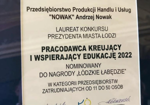 Wręczenie Łódzkich Łabędzi 2023