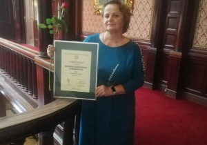 Profesor R.Pacocha w Pałacu Poznańskiego