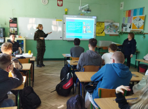 Akademia Sztuki Wojennej z wizytą u logistyków
