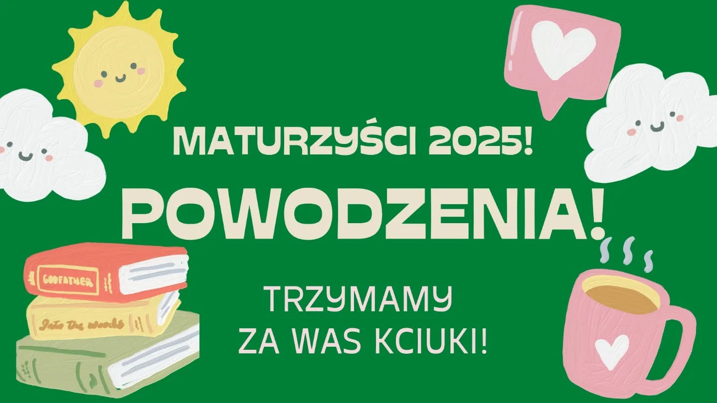 Garfika - powodzenia na Maturze 2025