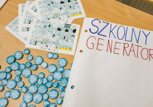 Materiały reklamowe patrona akcji