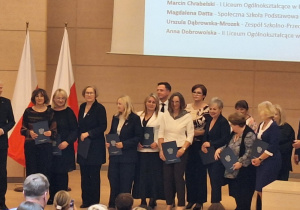 Wręczenie nagród Łódzkiego Kuratora Oświaty