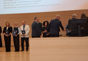 Wręczenie nagród Łódzkiego Kuratora Oświaty