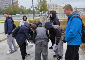 Gra miejska „Mój Gród – Moja Łódź" - młodzież technikum