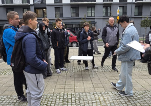 Gra miejska „Mój Gród – Moja Łódź" - młodzież technikum