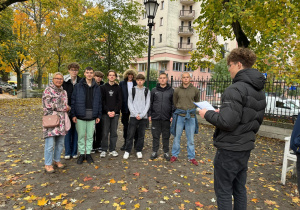 Gra miejska „Mój Gród – Moja Łódź" - młodzież technikum