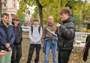 Gra miejska „Mój Gród – Moja Łódź" - młodzież technikum