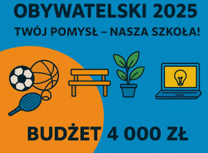 Ruszamy ze Szkolnym Budżetem Obywatelskim - etap pierwszy - składanie wniosków