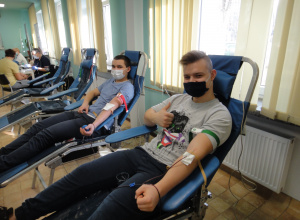 Oddajemy krew dla Ukrainy