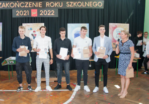 Nagrody za pomoc w organizacji Mistrzostw Polski Nauczycieli w Tenisie stołowym