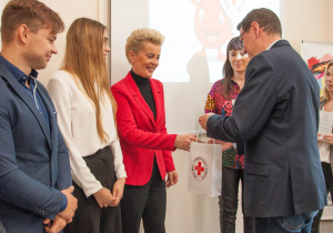 Uroczystość wręczenie nagród w plebiscycie "Młoda krew ratuje życie 2022"