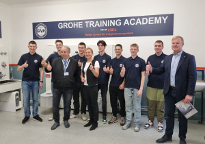 Ambasadorze GROHE Training Academy w naszej Szkole