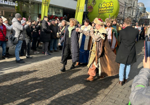 Polonez na ulicy Piotrkowskiej by