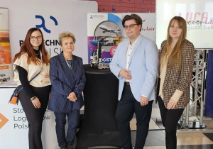 Nasi nauczyciele logistyki na konferencji logistycznej