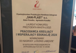 Łódzkie Łabędzie dla naszych partnerów