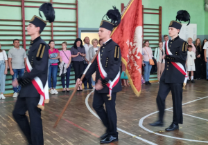 Poczet sztandarowy szkoły
