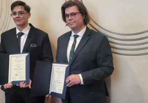 Nasi laureaci podczas wręczenia nagród