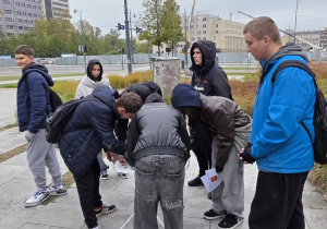 Gra miejska „Mój Gród – Moja Łódź" - młodzież technikum