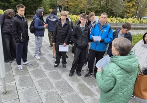 Gra miejska „Mój Gród – Moja Łódź" - młodzież technikum