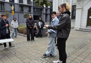 Gra miejska „Mój Gród – Moja Łódź" - młodzież technikum