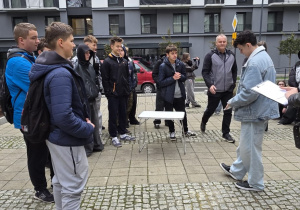 Gra miejska „Mój Gród – Moja Łódź" - młodzież technikum