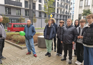 Gra miejska „Mój Gród – Moja Łódź" - młodzież technikum