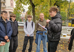 Gra miejska „Mój Gród – Moja Łódź" - młodzież technikum