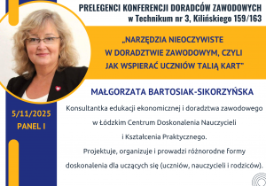 Panel I: Małgorzata Bartosiak-Sikorzyńska