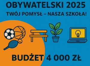 Ruszamy ze Szkolnym Budżetem Obywatelskim - etap pierwszy - składanie wniosków
