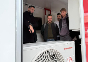 Uczniowie podczas szkolenia IMMERGAS