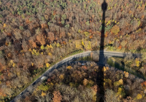 Widok z wieży telewizyjnej