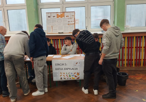 Stanowisko podczas gry