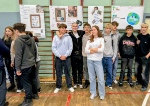 Klasa 1 logistyczna podczas konkursu