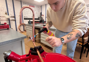 Doposażenie pracowni zakupione z funduszy GAZ-System S.A.