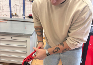 Doposażenie pracowni zakupione z funduszy GAZ-System S.A.