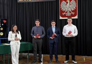 Nagrodzeni uczniowie